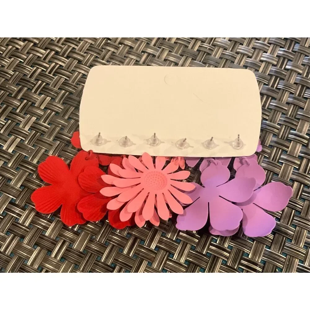 Variety of Flower Earrings